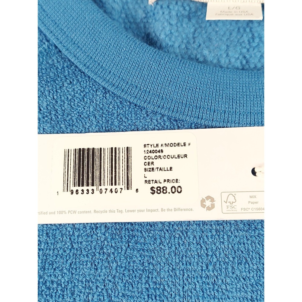 NWT Outerknown Sweater Mens Large Crewneck Pullover Sunnyside Hightide Comfort - Picture 3 of 12